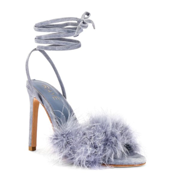 RAYE Fara Heel in Baby Blue NWT Size 8.5 - Picture 2 of 3